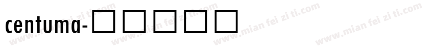centuma字体转换
