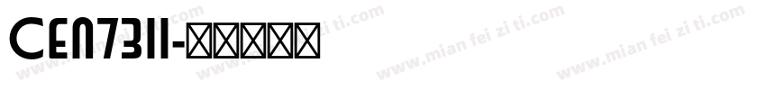Cen731i字体转换