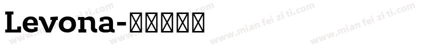 Levona字体转换