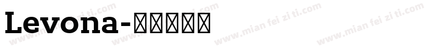 Levona字体转换