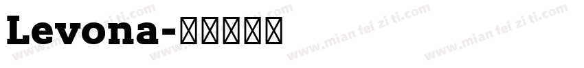 Levona字体转换