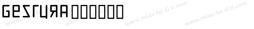 Gestura字体转换