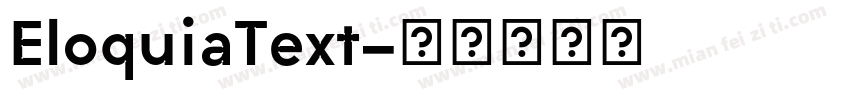 EloquiaText字体转换