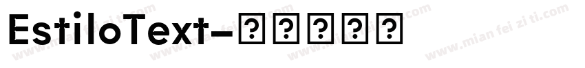EstiloText字体转换