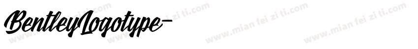 BentleyLogotype字体转换