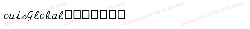 LouisGlobal2字体转换