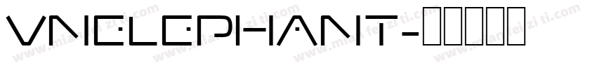 VNelephant字体转换