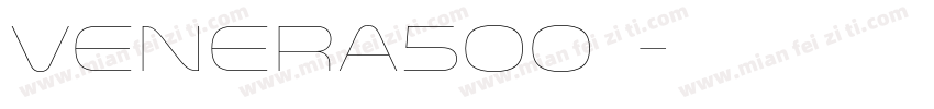 Venera500字体字体转换