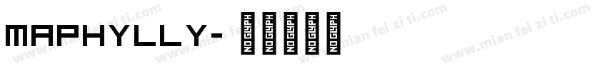 maphylly字体转换