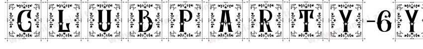 ClubParty-6Yaog字体转换
