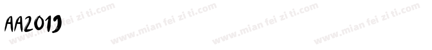 Aa2019猪事顺意字体转换