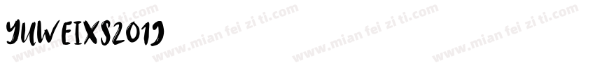 YUWEIXS2019字体转换