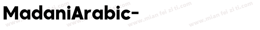 MadaniArabic字体转换