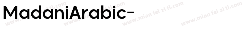 MadaniArabic字体转换