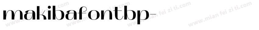 makibafontbp字体转换