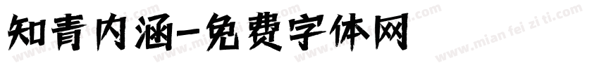 知青内涵字体转换