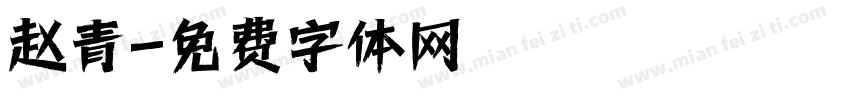 赵青字体转换