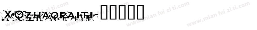 XOzhaopaiti字体转换