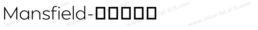 Mansfield字体转换