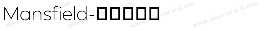 Mansfield字体转换