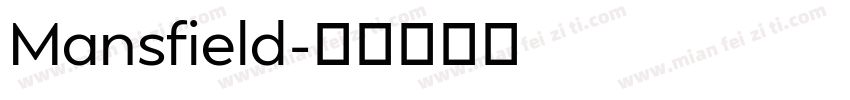 Mansfield字体转换