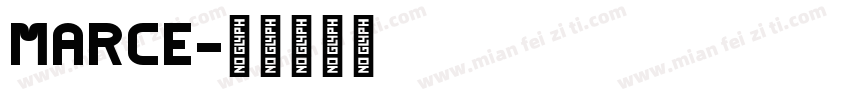 marce字体转换