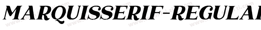MarquisSerif-Regular字体转换