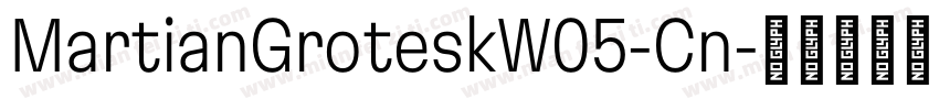 MartianGroteskW05-Cn字体转换