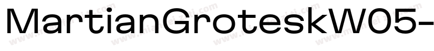 MartianGroteskW05-Wd字体转换