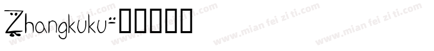 Zhangkuku字体转换
