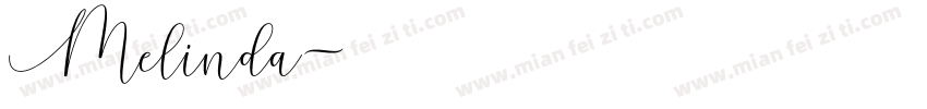 Melinda字体转换