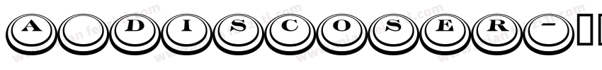 a_DiscoSer字体转换