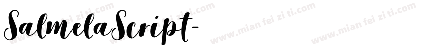 SalmelaScript字体转换