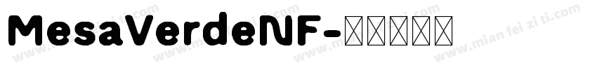 MesaVerdeNF字体转换