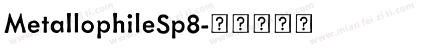 MetallophileSp8字体转换