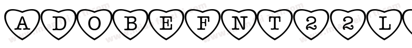 AdobeFnt22lst字体转换