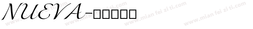 NUEVA字体转换