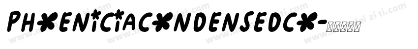 PhoeniciaCondensedCo字体转换
