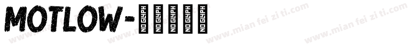 Motlow字体转换
