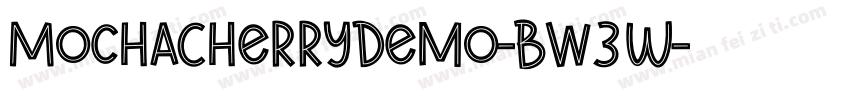 MochaCherryDemo-BW3w字体转换