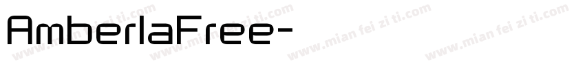 AmberlaFree字体转换