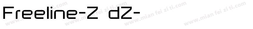 Freeline-Z5dZ字体转换