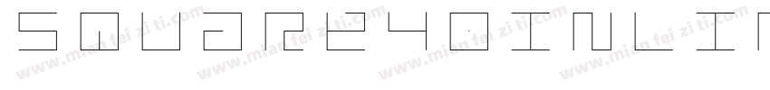 Square40Inline-Regular字体转换