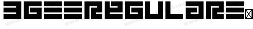 36--Regular-常规字体转换