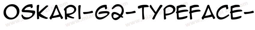 oskari-g2-typeface字体转换
