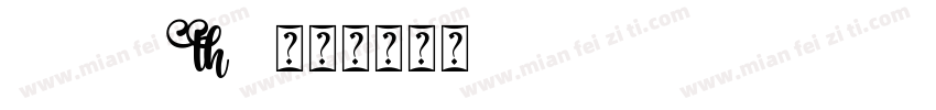 Monitha字体转换
