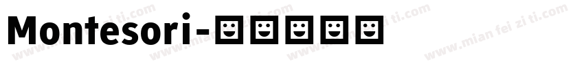 Montesori字体转换