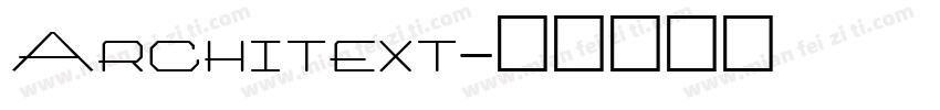 Architext字体转换