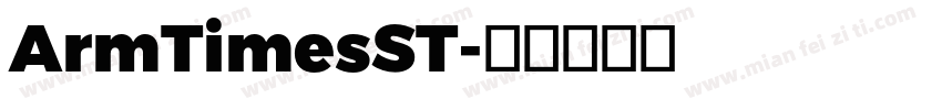 ArmTimesST字体转换