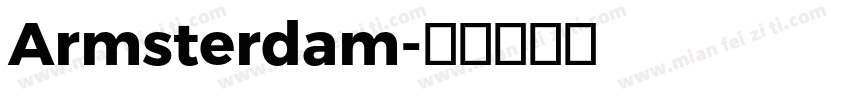 Armsterdam字体转换
